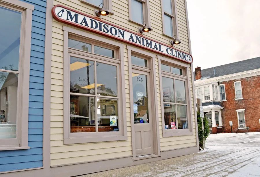 Madison Animal Clinic building